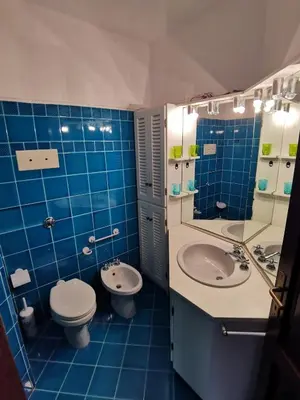 Bagno di Cozy Villa with wonderful view in Puntaldia