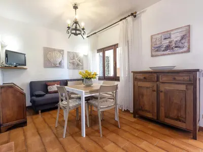 TV o dispositivi per l'intrattenimento presso Holiday Home Casa Tonina by Interhome