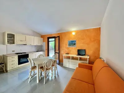 Cucina o angolo cottura di Casa vacanza San Teodoro