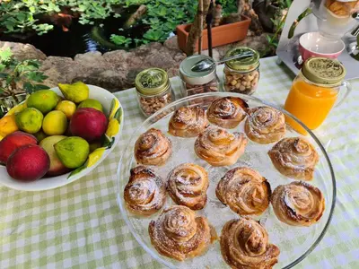 Cibo presso il bed & breakfast o nelle vicinanze