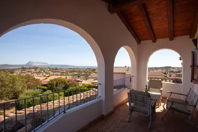 Balcone o terrazza di Luxury Seaview Villa - Villa Marinella
