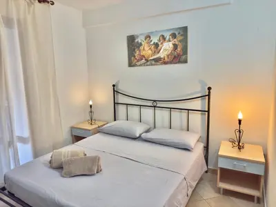 Letto o letti in una camera di Appartamento Rosè