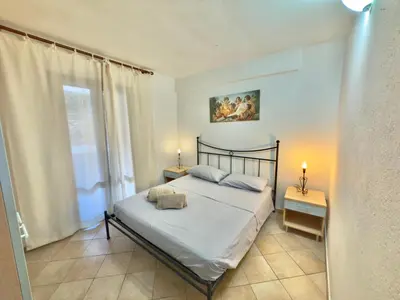 Letto o letti in una camera di Appartamento Rosè