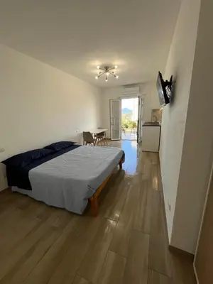 Letto o letti in una camera di Casa Ginestra