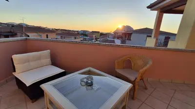 Balcone o terrazza di Appartamento Alfieri a Porto San Paolo
