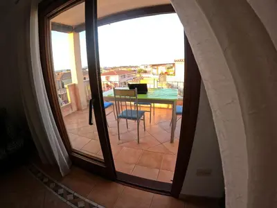 Balcone o terrazza di Appartamento Alfieri a Porto San Paolo