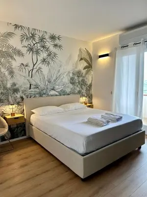 Letto o letti in una camera di Giovanni apartment