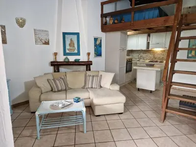 Cucina o angolo cottura di AffittaSardegna - Casa il Giardino dell'Erica