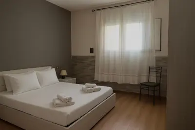 Letto o letti in una camera di Isalle house