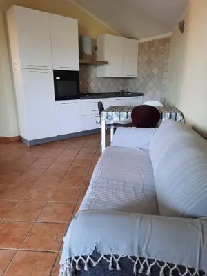 Cucina o angolo cottura di La terrazza sul mare
