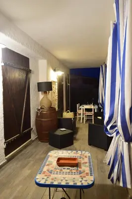 Area soggiorno di Villa Rita Porto Ottiolu