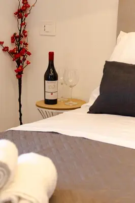 Letto o letti in una camera di La Corte di Giovanni - Guest House