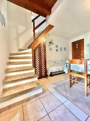 Letto o letti in una camera di Villino Il Canneto
