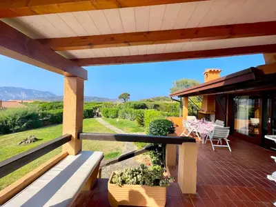 Balcone o terrazza di Villa Farfalle Giardino e Favolosa Vista Mare