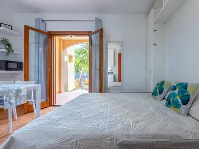 Letto o letti in una camera di Apartment Sa Domu De Tara by Interhome