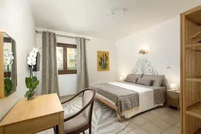 Letto o letti in una camera di Zoe Apartment by Hotel Moderno