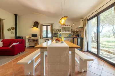 Cucina o angolo cottura di AffittaSardegna - Villetta Sae Grecu
