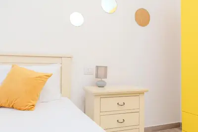 Letto o letti in una camera di Felix House 1