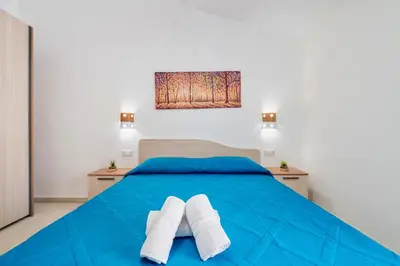 Letto o letti in una camera di Villa with private pool in San Teodoro just few minutes from La Cinta - beach