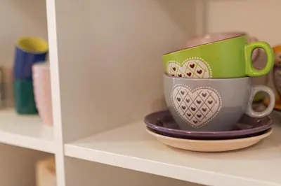 Set per la preparazione di tè e caffè presso Casa Anita-relax e comodità