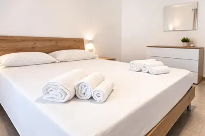Letto o letti in una camera di The Giza House