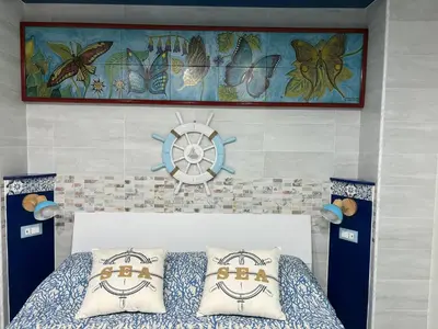 Letto o letti in una camera di Il Veliero Bianco