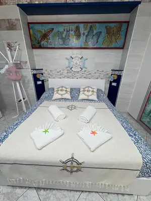 Letto o letti in una camera di Il Veliero Bianco