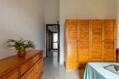 Letto o letti in una camera di Terrazza porto San Paolo