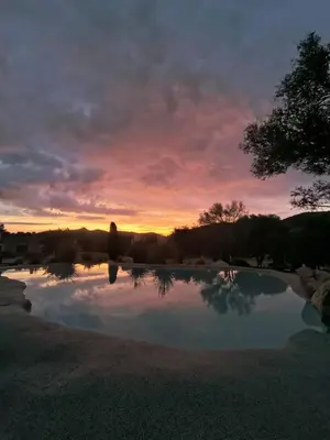 Paesaggio naturale nelle vicinanze dell'agriturismo
