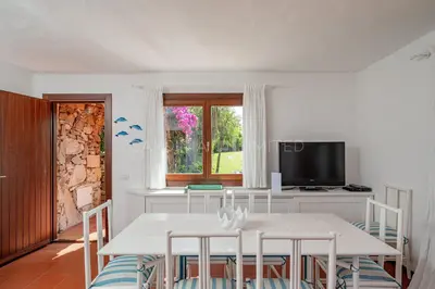 TV o dispositivi per l'intrattenimento presso Villetta Elan Blu