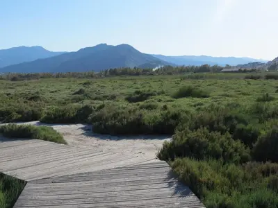 Paesaggio naturale nelle vicinanze della casa vacanze
