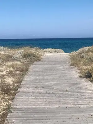 Paesaggio naturale nelle vicinanze della casa vacanze