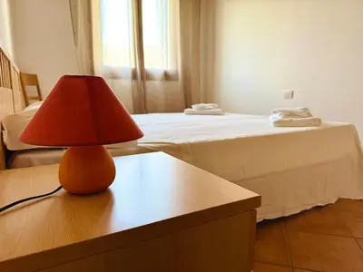 Letto o letti in una camera di White House Lu Impostu
