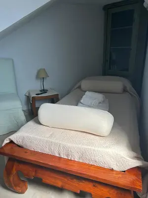 Letto o letti in una camera di Dimora Gallura