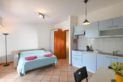 Cucina o angolo cottura di Casa Giulia Olbiamare