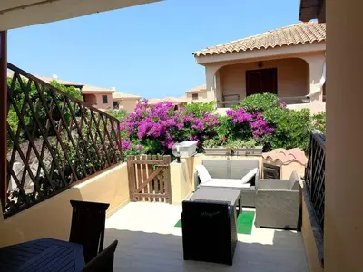 Balcone o terrazza di Cozy studio in Baia de Bahas