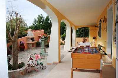 Planimetria di Villa Lussu
