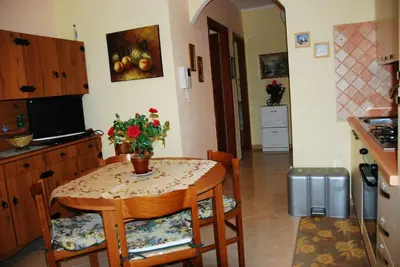 Cucina o angolo cottura di Villa Lussu