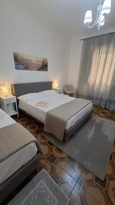 Letto o letti in una camera di House on the road
