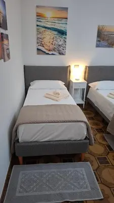 Letto o letti in una camera di House on the road