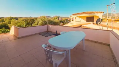 Balcone o terrazza di La Casa di Anna - Trilocale 6 posti letto San Teodoro