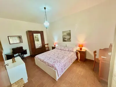 Letto o letti in una camera di Casa Deretta