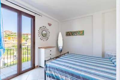 Letto o letti in una camera di Casa del Sole
