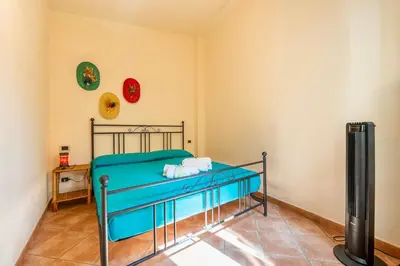 Letto o letti in una camera di House 8 beds overlooking a pine forest at just 600 mt from the sea
