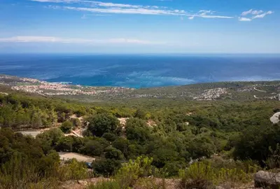 Paesaggio naturale nelle vicinanze della casa vacanze