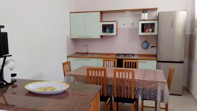 Cucina o angolo cottura di Appartamento isa