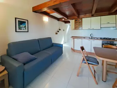Cucina o angolo cottura di La Casa di Marco Villaggio Liscia Eldi San Teodoro