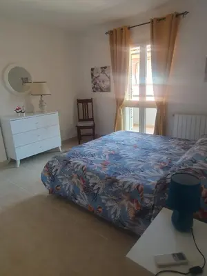 Letto o letti in una camera di Horus house