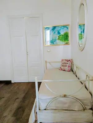 Letto o letti in una camera di Ausra