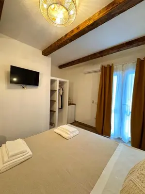Letto o letti in una camera di Domo s eliga